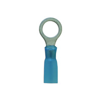Connect Blue Heat Shrink Ring Terminal 8.4mm 25pc 30198
