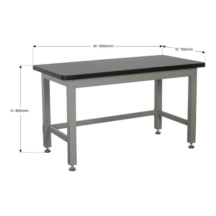 Sealey Workbench Steel Industrial 1.5m API1500 Sealey - Town Tools 