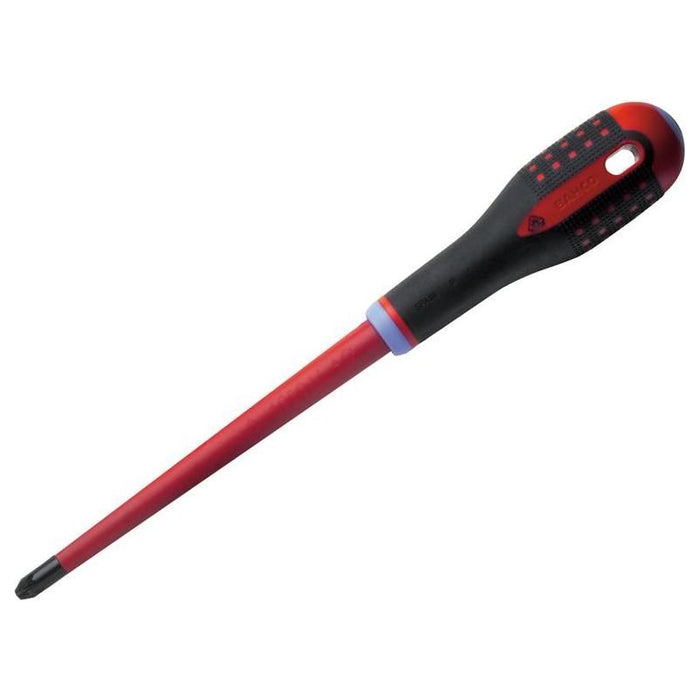 Bahco ERGO™ Slim VDE Insulated Pozidriv Screwdriver PZ2 x 80mm Bahco - Town Tools