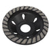 Sealey Diamond Cup Grinding Disc105 x 22mm WDCUP105 Sealey - Town Tools 