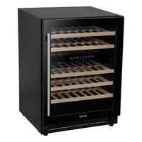 Baridi 46 Bottle Under-Counter/Freestanding Dual Zone Fridge & Cooler 60cm
