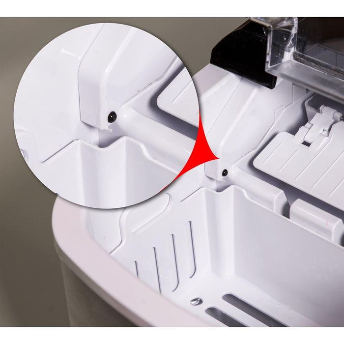 Baridi Ice Cube Maker with LED Display & 10 Minute Freeze Baridi - Town Tools
