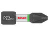Bosch Powertool Accessories PRO Impact Screwdriver Bit PZ2 x 25mm Pack of 25 Bosch Powertool Accessories - Town Tools