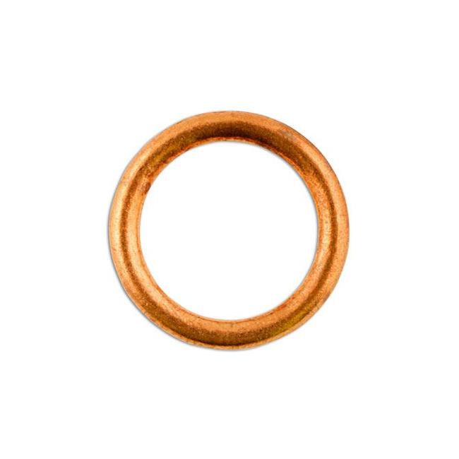 Connect Sump Plug Washer, Copper 14 x 20 x 2mm 50pc 31710 Tool Connection - Town Tools 