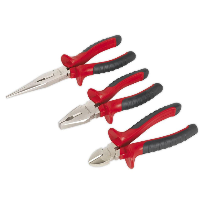 Sealey Pliers Set 3pc AK8521 Sealey - Town Tools 