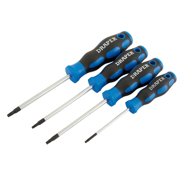 Draper TX-STAR® Soft Grip Screwdriver Set (4 Piece) - 865/4B