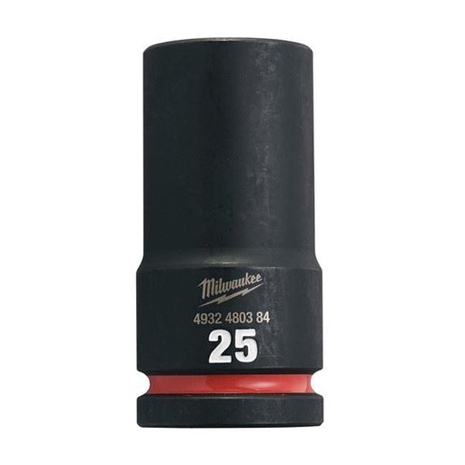 Milwaukee Hex Socket Shw 3/4 Deep 25mm-1Pc 25mm Milwaukee - Town Tools 