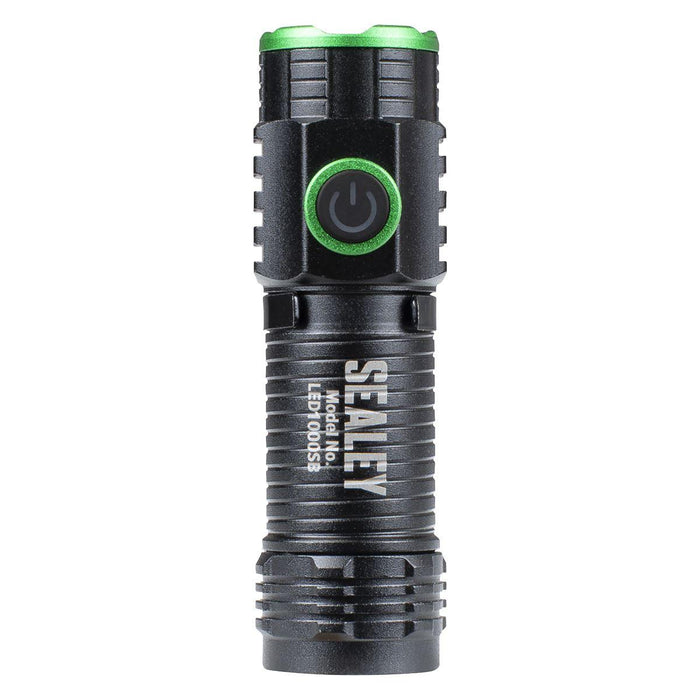 Sealey Super Beam 1000lm Rechargeable SMD LED 10W Pocket Light LED1000SB Sealey - Town Tools 