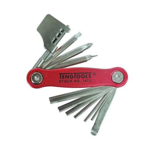 Teng Tools Bicycle Key Set 11 Pieces Teng Tools - Town Tools 