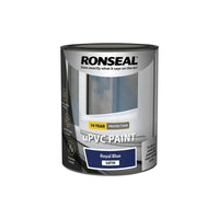 Ronseal uPVC Paint Royal Blue Satin 750ml