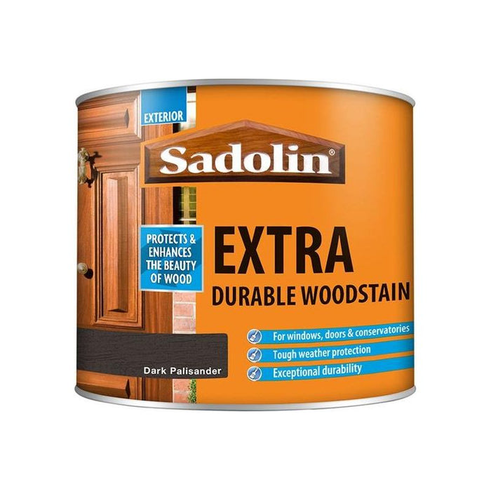 Sadolin Extra Durable Woodstain Dark Palisander 500ml Sadolin - Town Tools