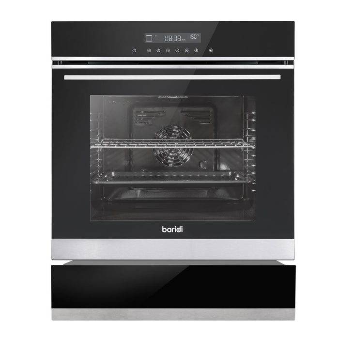 Baridi  Fan-Assisted Electric Oven 60cm 72L Capacity with Warming Drawer Baridi - Town Tools 