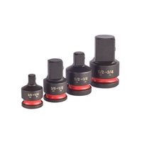Milwaukee Hex Skt. Adaptor Shw Set-4Pc 4932480356
