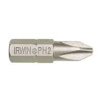 Irwin® Phillips Insert Bits PH2 25mm (Pack 2)