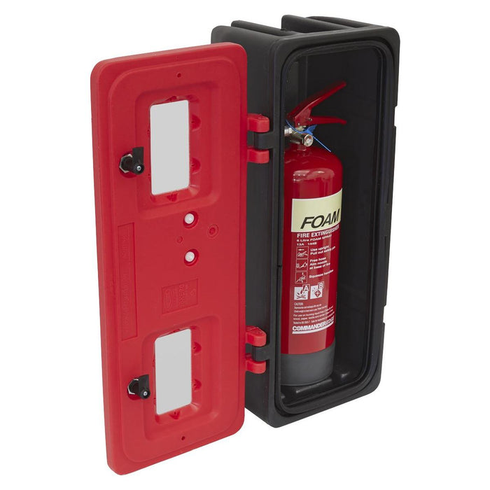 Sealey Fire Extinguisher Cabinet Single SFEC01 Sealey - Town Tools 