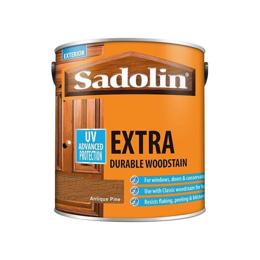 Sadolin Extra Durable Woodstain Antique Pine 2.5 litre Sadolin - Town Tools