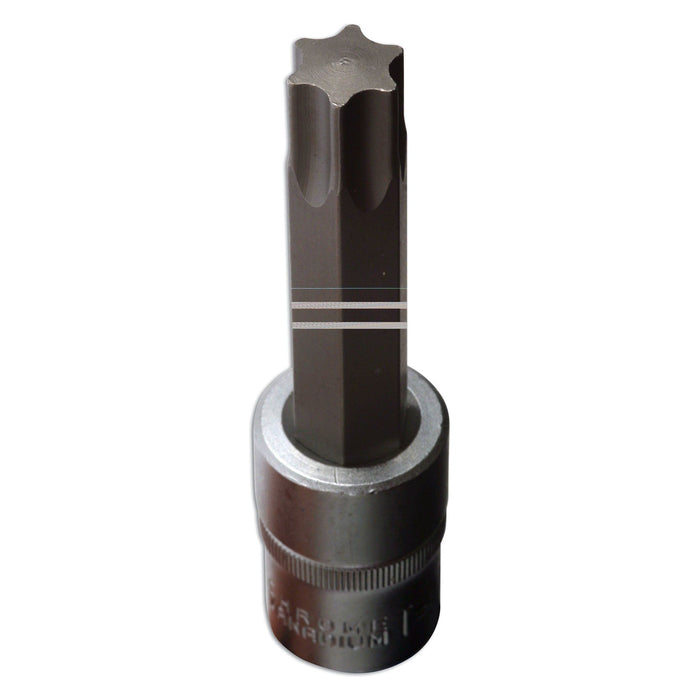 Laser Long Series Star Socket Bit 1/2"D T70 1141 Laser - Town Tools 