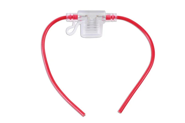 Connect Blade Fuse Holder Transparent for LED Micro 2 Fuses 1pc - CPL
