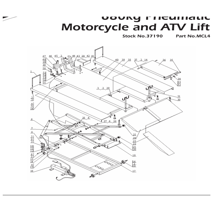 Draper Hydraulic Ram Model YMCL4-06