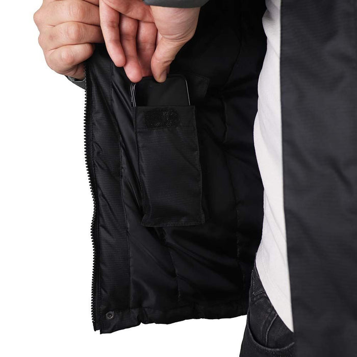 Tool Connection Waterproof Lightweight Padded Jacket - Black/Grey - L LCJKT446-L Lee Cooper - Town Tools 