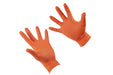 Connect Grippaz XLarge Orange Nitrile Gloves Box 50pc/25 Pairs 37302 Connect - Town Tools 