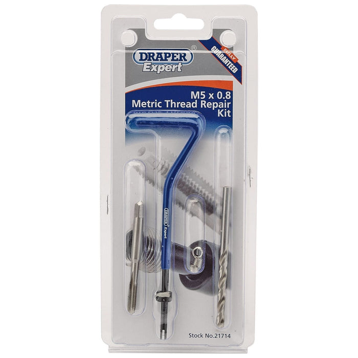 Draper Metric Thread Repair Kit, M5 x 0.8 21714 Draper - Town Tools 