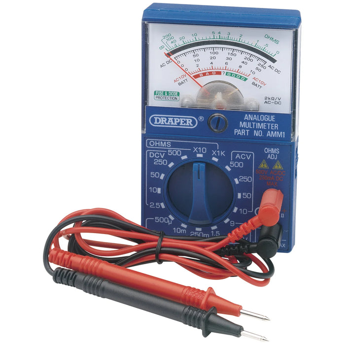 Draper Pocket Analogue Multimeter - AMM1