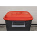 Sealey Refuse/Storage Bin 50L Red BM50R Sealey - Town Tools 