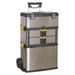 Sealey Mobile Stainless Steel/Composite Toolbox 3 Compartment AP855 Sealey - Town Tools 