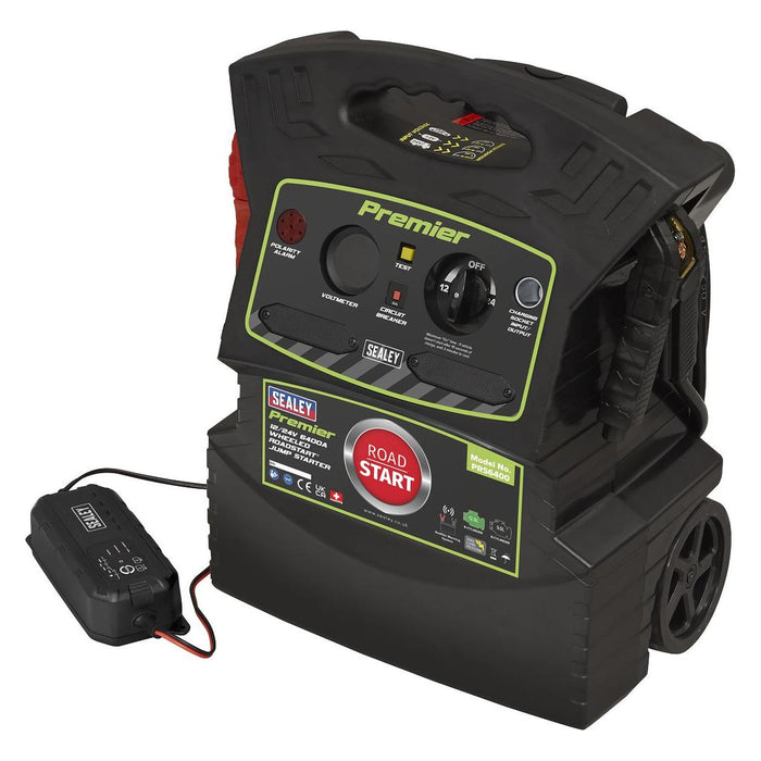 Sealey Premier 12/24V Premier RoadStart Jump Starter 6400A PRS6400 Sealey Premier - Town Tools 