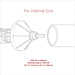 Sealey Internal & External 2-in-1 Deburring/Chamfer Tool Ø27-86mm DB06 Sealey - Town Tools 