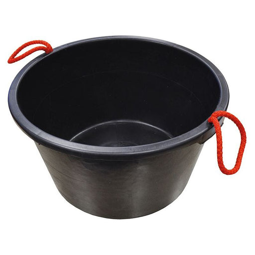 Faithfull Builder's Bucket 40 litre (9 gallon) - Black Faithfull - Town Tools