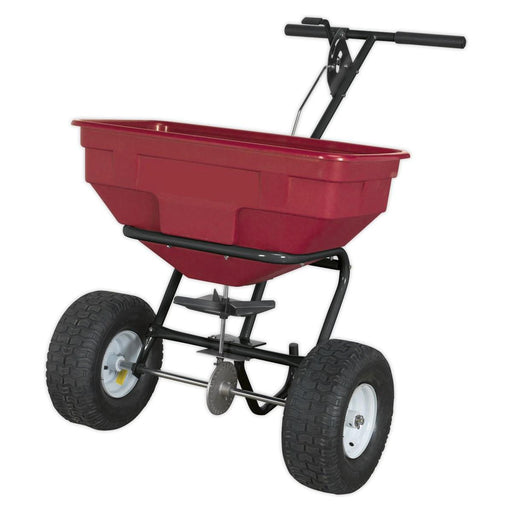 Sealey Broadcast Spreader 57kg Walk Behind SPB57W Sealey - Town Tools 