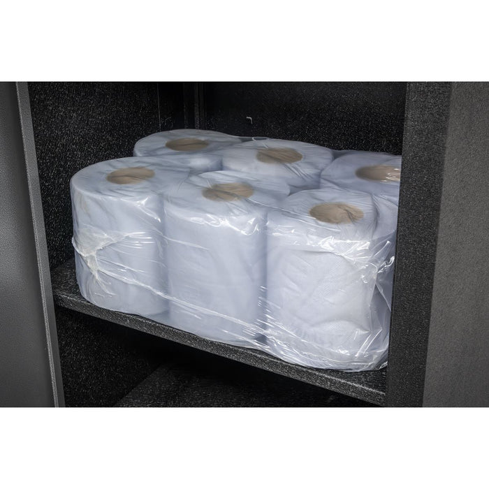 Sealey 2-Ply Embossed Blue Paper Roll 60m - Pack of 6 BLU60 Sealey - Town Tools 