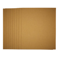 Draper General Purpose Sanding Sheets, 230 x 280mm, 60 Grit (Pack of 10) - HSSG