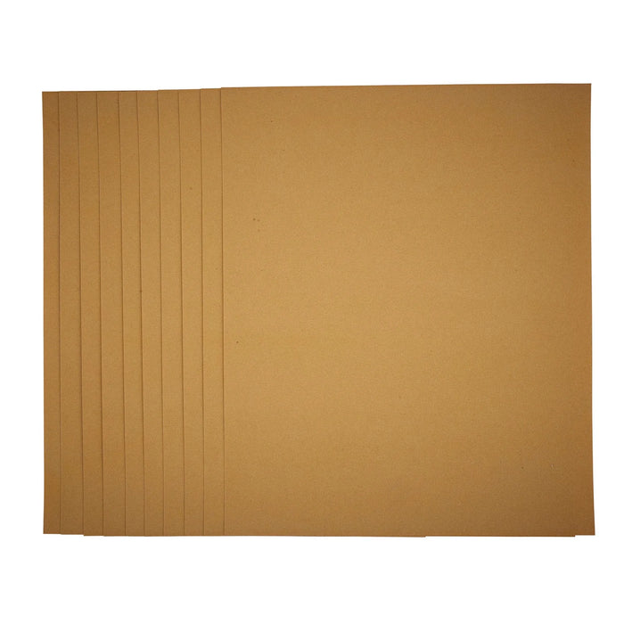 Draper General Purpose Sanding Sheets, 230 x 280mm, 150 Grit (Pack of 10) - HSSG