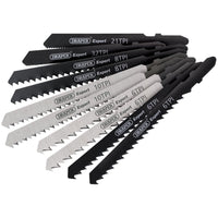 Draper Assorted HSS & HCS Jigsaw Blade Set (10 Piece) 81736