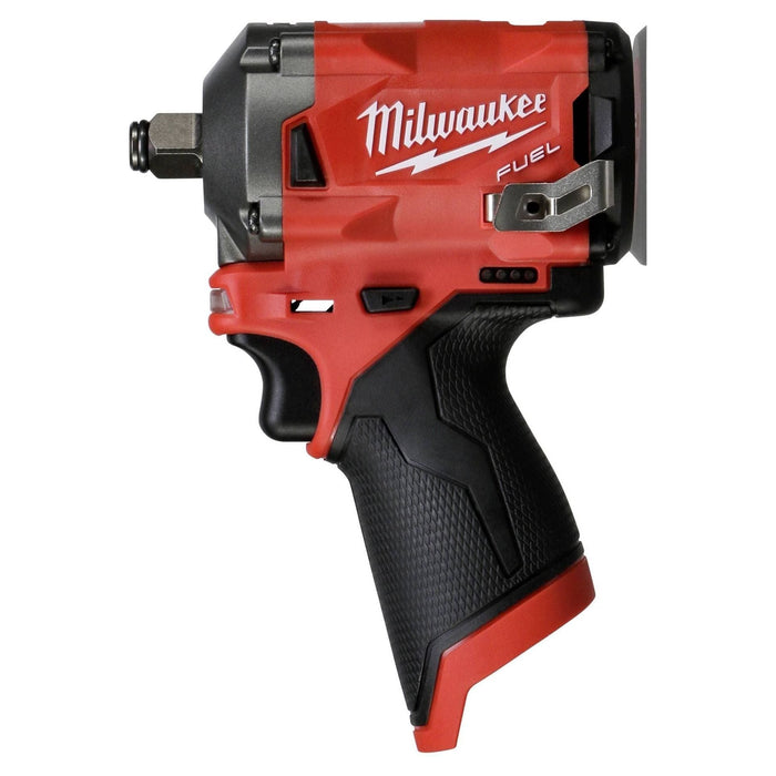 Milwaukee M12 FUEL sub compact 1/2in. impact wrench Milwaukee - Town Tools 