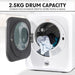Baridi 2.5kg Portable Tumble Dryer with Mechanical Controls Baridi - Town Tools