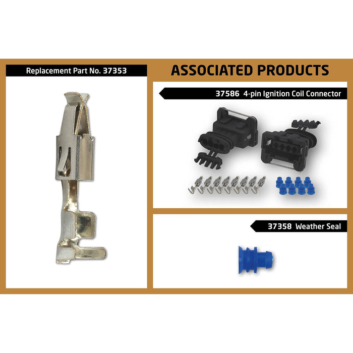 Tool Connection for Peugeot Electrical Ignition Coil Connector 18pc 37586 Connect - Town Tools
