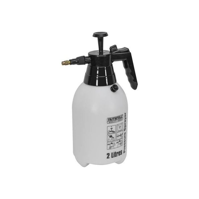 Faithfull Handheld Pressure Sprayer 2 litre Faithfull - Town Tools