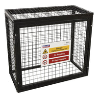 Sealey Safety Cage 2 x 47kg Gas Cylinders GCSC247