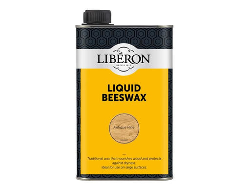 Liberon Liquid Beeswax Antique Pine 500ml Liberon - Town Tools
