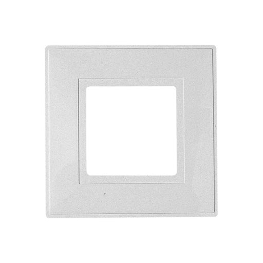 Dencon White Finger Plate 1-Gang (Pack of 2) Dencon - Town Tools