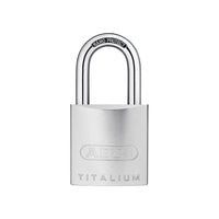 Abus Mechanical 86TI/55mm TITALIUM™ Padlock Without Cylinder