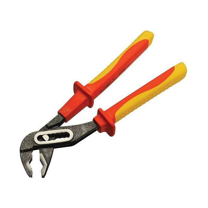 Faithfull VDE Water Pump Pliers 250mm Faithfull - Town Tools