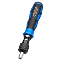 Draper Reversible Pivoting Ratchet Screwdriver and Bit Set (13 Piece) - 865/13C