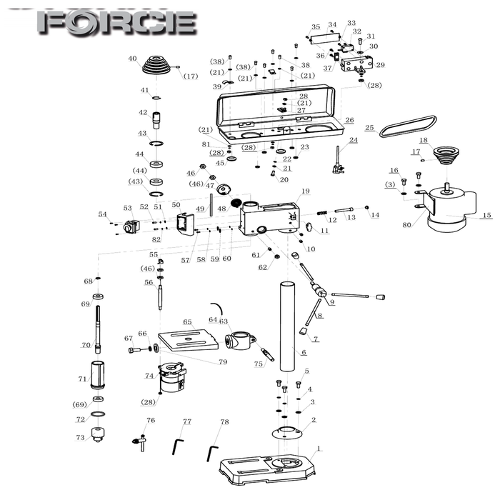 Draper Coil Spring & Cover YD13/5DA-48