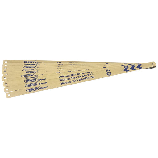 Draper Expert Bi-metal Hacksaw Blades, 300mm, 32tpi (Pack of 10) - 736/10
