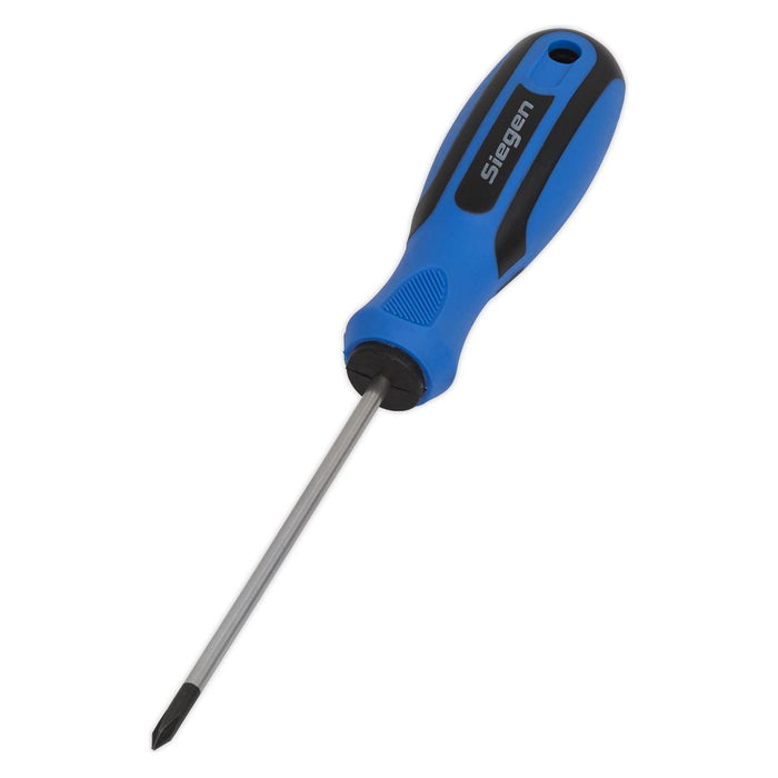 Sealey Screwdriver Phillips #1 x 75mm S01180 Siegen by Sealey - Town Tools 